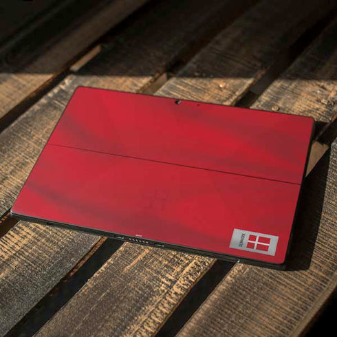 Denmark Soccer Flag Surface Pro 7 Skin